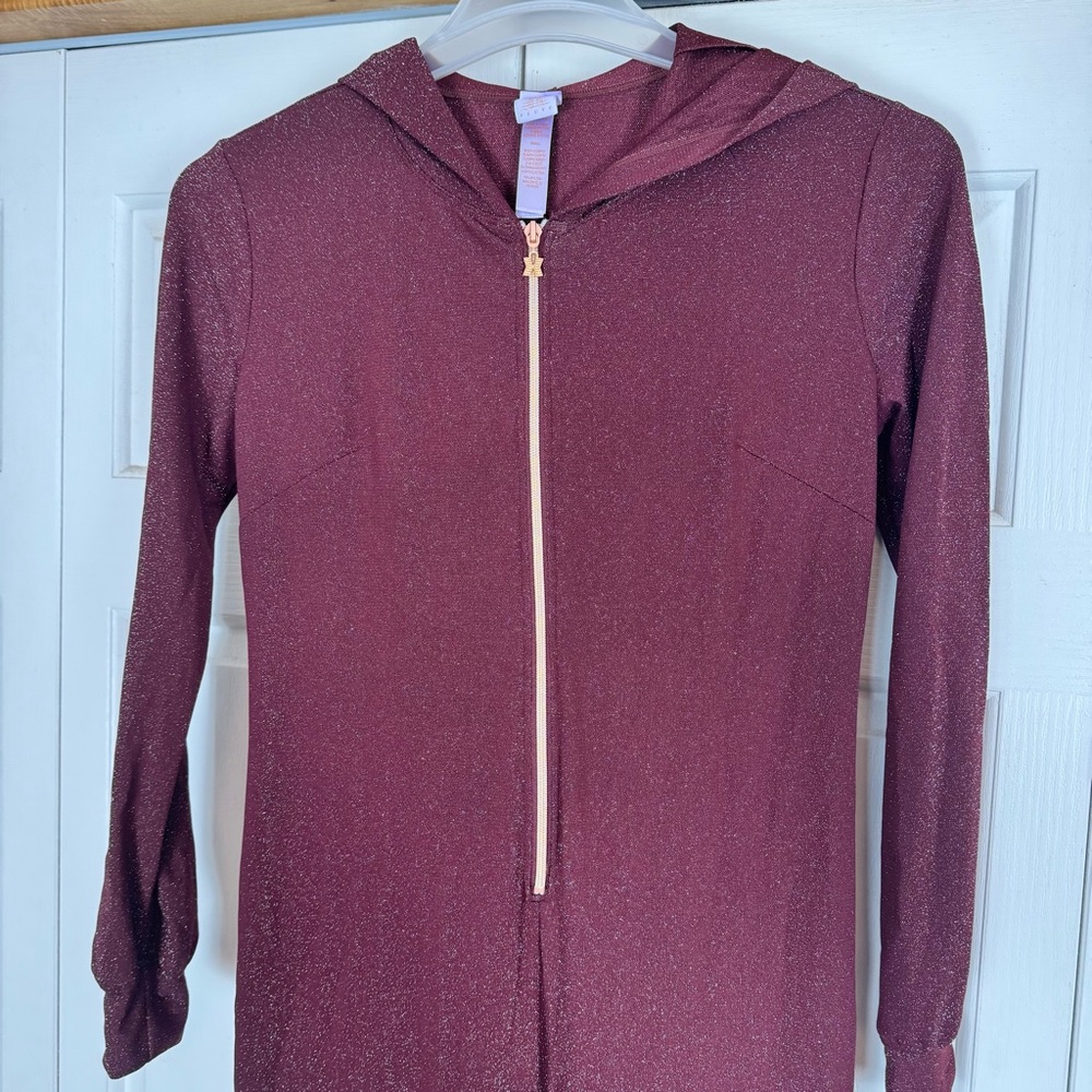 Savage X Fenty Maroon Jumpsuit with Gold Accents - Picture 2 of 7